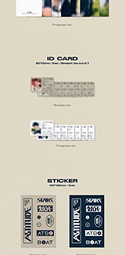 ATBO THE BEGINNING 2nd Mini Album Set Rowing Progress avec CD et Photobook - 6