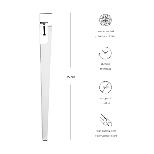 Heimzeit Gambe da Tavolo in Ferro di alta qualità