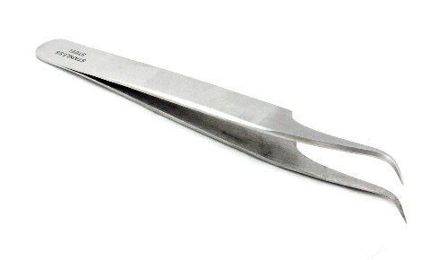 CALA Professional Womens Curved Tip Tweezers