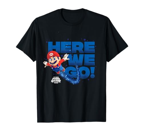 The Super Mario Galaxy Movie Mario Here We Go! Camiseta