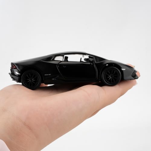 Modelo de carro Lamborghini Huracan LP610-4 1:36 Negro miniatura 6