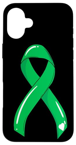 Gallbladder Cancer Ribbon Survivor Bile Duct Chemo �O���[�� �X�}�z�P�[�X iPhone 16 Plus �p
