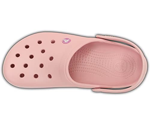 Image of Crocs Unisex Adult Crocband Pearl Pink /Wild Orchid Clogs-3 Men / 4 UK Women (M4W6) (11016)