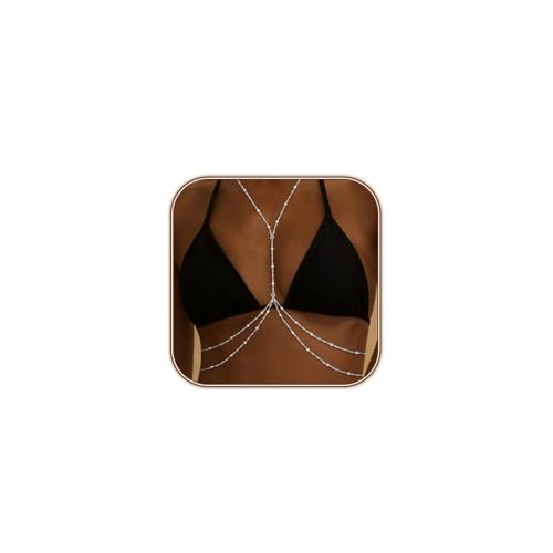 HERIER Silver Plated Body Chain