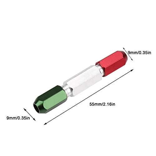 Fafeicy Pin Gage Handle Double End Aluminum Alloy, Go No Go Gauge Handle Detachable Design(0.3-1Mm) #TOP1