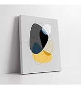 Poster Master Geometric Canvas - Graphic Illustration Print - Abstract Line Art - Modern Contempo...