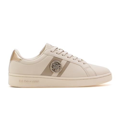 Image of U.S. POLO ASSN. Emery 3.0 Nude Sneakers Shoes with Premium Upper