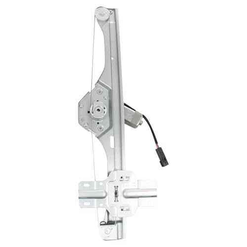 Image of TRQ Rear Driver Side Power Window Motor and Regulator Assembly Compatible with 2013-2017 Buick Enclave 2013-2017 Traverse 2013-2016 GMC Acadia 2017 Acadia Limited