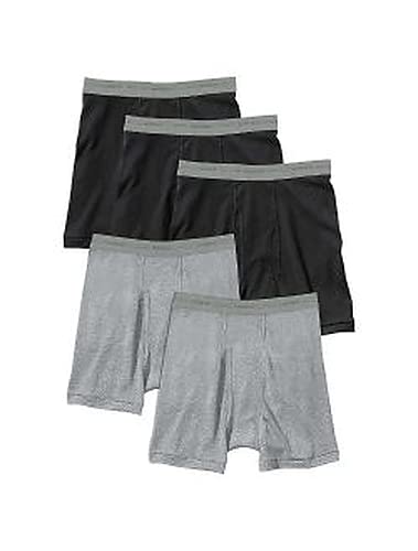 Image of Hanes Men's Underwear Boxer Briefs Pack, Moisture-wicking Underwear for Men, Breathable, Cool & Breathable Cotton