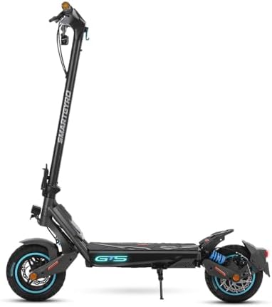 Vista frontal del Smartgyro Rockway GTS con manillar y sistema de luces