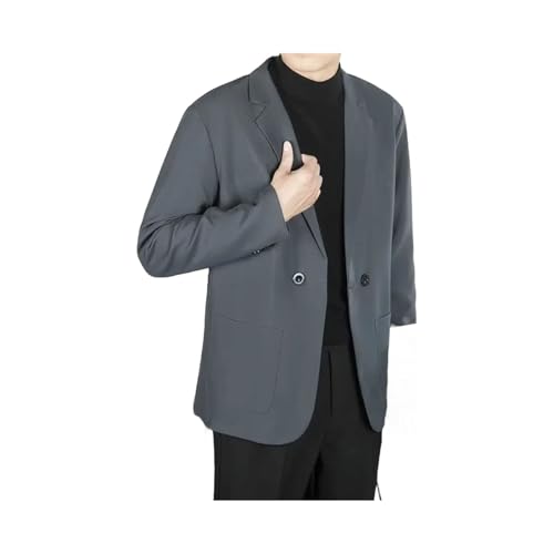 Men's Thin Breathable Blazers Jackets Business Casual Suits Coats