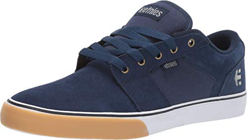 Image of Etnies Barge LS - Classic Skate Look, Slim Vulcanized Silhoutte, Hefty Armored Collar, Reinforced Vulc