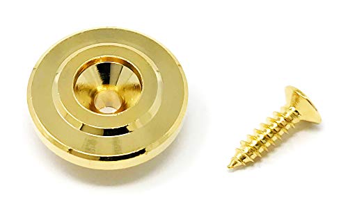Arbre de guidage de cordes vintage pour éliminer les vibrations sur basse Jazz Precision doré