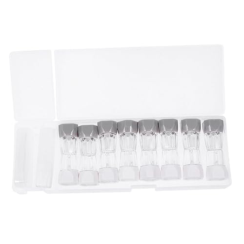 minkissy 8stück Kontaktlinsenbehälter Box Für Aufbewahrung Dicht Verschlossen Klein Und Leicht Für Reisen Oder Zuhause Mit Einfacher Öffnung