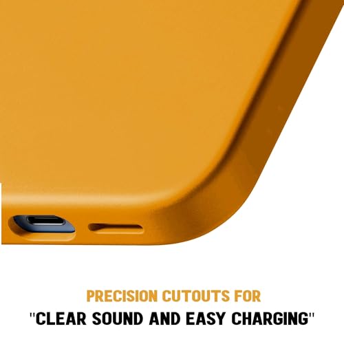 Image of Kratos Active Grip Silicone Case Cover Compatible with iPhone 16 Plus - Enhanced Protection, Wireless Magnetic Charging Case with Raised Edge Camera & Screen Protection, Shock-Resistant Design Orange