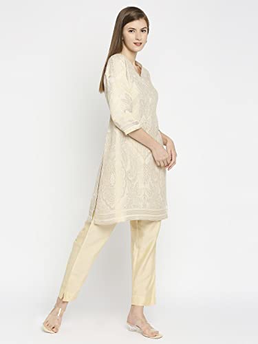 Image of CLOTH HAUS INDIA Brocade Tapestry Design Kurti for Women