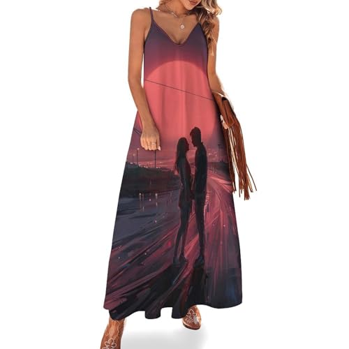 Robe d'été sans manches légère pour rester au frais tout l'été