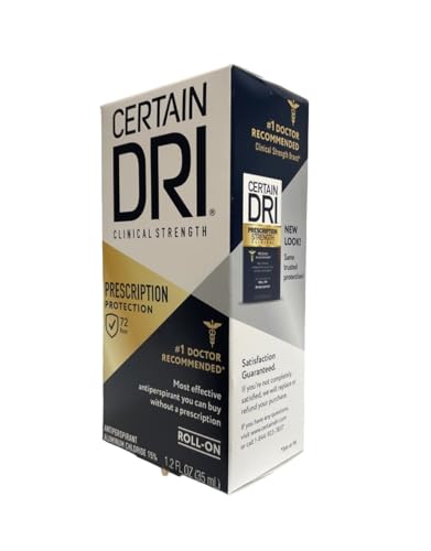 Certain Dri Clinical Strength Antiperspirant Roll-On - 1.2 oz, Pack of 2