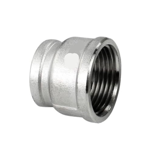 Adaptador reductor de tubería DN50 a DN32 acero inoxidable 304 con rosca hembra doble 2