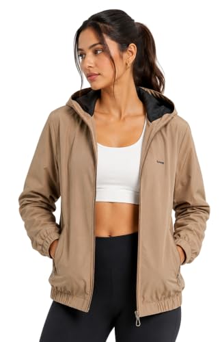 SANE ORIGINALS Women's Lightweight Water Resistant Windbreaker Ja...