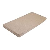 SAMTY Bench Seat Cushion Memory Foam Chair Pads Non-Slip Rubber Back Indoor...