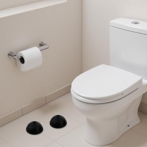 Limpieza doméstica con desatascador de inodoro elástico en pack de 4 piezas 7