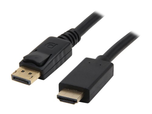 Câble DisplayPort mâle vers HDMI mâle 3 m audio vidéo haute fluidité