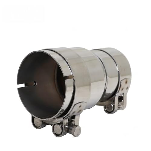 Adaptateur de pot d'échappement universel en acier inoxydable soudé pour voiture et moto