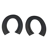 Amesbichler Reitsport Star Grip Snow Grip Schnee Grip Huf Grip Hufgrip hinten Hufgrip Schneeeinlagen, schwarz, Paar Schneeinlagen Snowpad Snow Pad