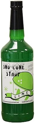 Snow Cone & Shave Ice Syrup 32oz RTU (Lime)