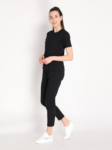 Image of CHKOKKO Casual Co ord Set For Women Stylish Summer Wear Cord Half Sleeves Round Neck Track Suit Coords Travelling Outfit Western Ladies Co ords