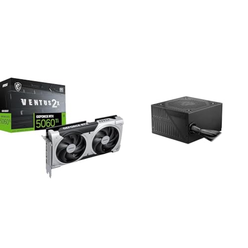 �y�O���t�B�b�N�X�J�[�h�����d���Z�b�g�z MSI GeForce RTX 5060 Ti 8G VENTUS 2X OC PLUS �O���t�B�b�N�X�{�[�h VD9140 + MSI MAG A650BNL PC�d�����j�b�g 650W 80PLUS BRONZE