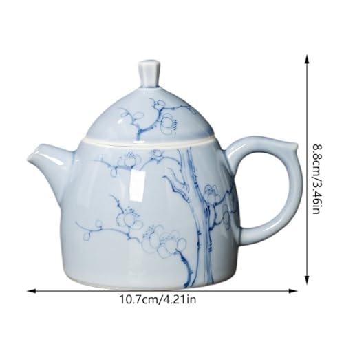 Tetera de Cerámica Pintada a Mano con Tapa miniatura 2