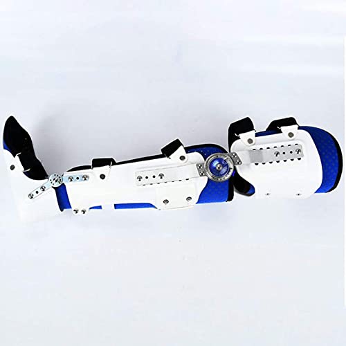 Knee Brace Immobilizer Brace Knee Ankle Foot Orthosis Hip Abduction Orthosis Adjustable Fixed Limb Orthosis Before and After Surgery Splint Post Op Immobiliser, Universal Size 502, White