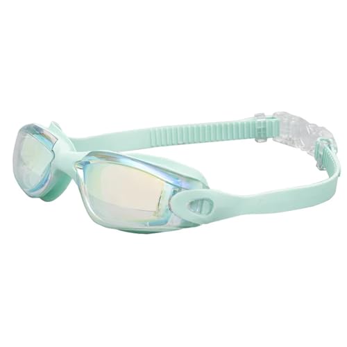 LIZHAYG Gafas Natacion Mujer Gafas de natación antivaho for Adultos Gafas de natación de Carreras galvanizadas Frontera Hombres y Mujeres(D)
