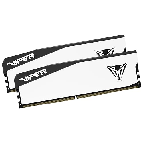 Image of Patriot Viper Elite 5 DDR5 RAM 64GB (2X32GB) 6400MT /s CL32 1.35v UDIMM Desktop Gaming Memory Kit Compatible with Intel XMP - VEB564G6432KW