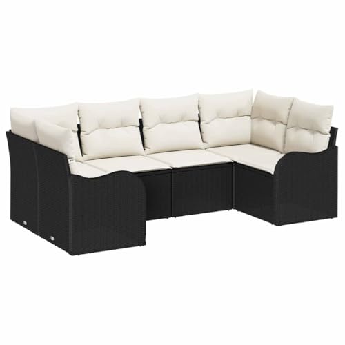 【Seduta Outdoor Versatile】 Il Set di Divani da Giardino con Cuscini è super flessibile per il tuo spazio esterno. Con il suo design modulare, puoi riadattarlo facilmente per qualsiasi occasione, che sia una grande festa in giardino o semplicemente per goderti il sole. La finitura moderna e l'aspetto intrecciato si abbinano a qualsiasi stile di giardino. È perfetto per divertirsi all'aperto.