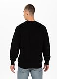 PITBULL Herren Crewneck Sweatshirts Männer Pullover Sherwood Freizeit-Sweatshirt Baumwolle M