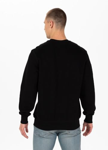 PITBULL Herren Crewneck Sweatshirts Männer Pullover Sherwood Freizeit-Sweatshirt Baumwolle M