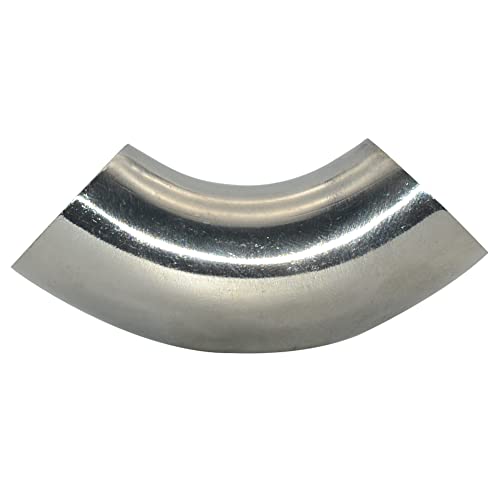 Coude de soudage 90 degrés inox 51 mm raccord tube acier inoxydable - 5