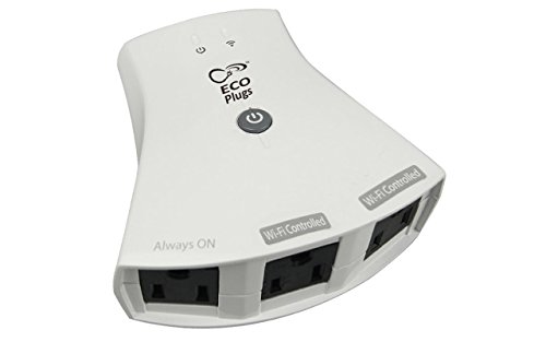 ECOPlugs Alexa Smart Plugs Outlet, Wifi Alexa Smart Outlet, Wifi Timers for electrical outlets