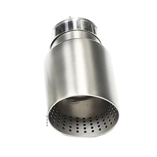 Embout d'échappement universel 63mm pour Golf 7 MK7 GTI buse en inox de voiture