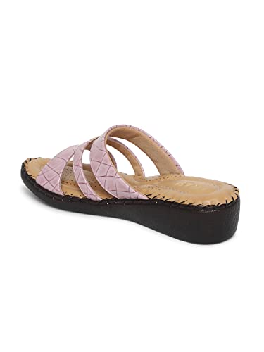 Image of TRASE Women's Flip-Flops & Slippers | Doctor Ortho Comfortable Chappal for Women & Girls | Light weight, Soft Footbed, Comfortable & Stylish | Diabetic & Orthopedic Footwear, Good for Knee & Foot Pain