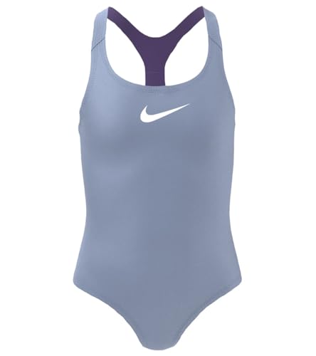 Nike Girls' Essential Racerback One Piece Swimsuit (Big Kid) Cobalt Bliss