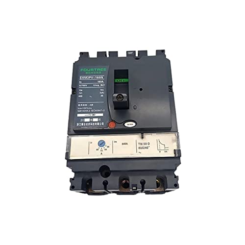 3P 160N 125A 160A MCCB Moulded Case Circuit Breaker NSX Type Air switches Distribution Protection(125A)