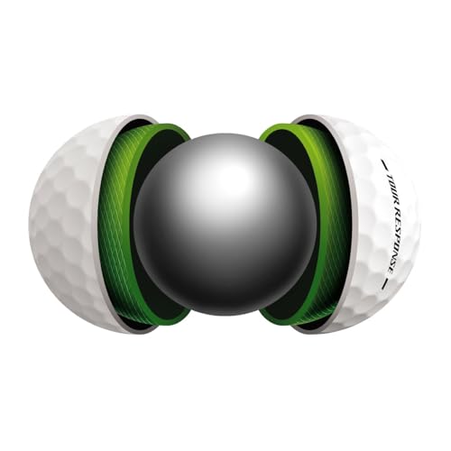 Image of TaylorMade Tour Response Golf Balls, Enhanced 360 ClearPath Alignment, Speed Wrapped Core for Distance and Feel, Pack of 12