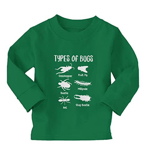 Types of Bugs - Insects Catcher Infant/Toddler Cotton Jersey T-Shirt