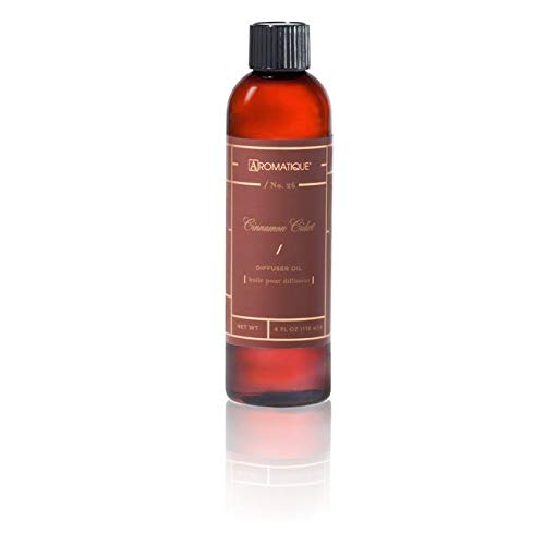 Aromatique CINNAMON CIDER Reed and Ceramic Diffuser Oil Refills - 4oz