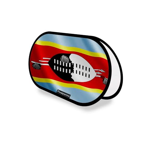 Drapeau Eswatini publicitaire ovale 70x120cm pour décorer vos stands de foire