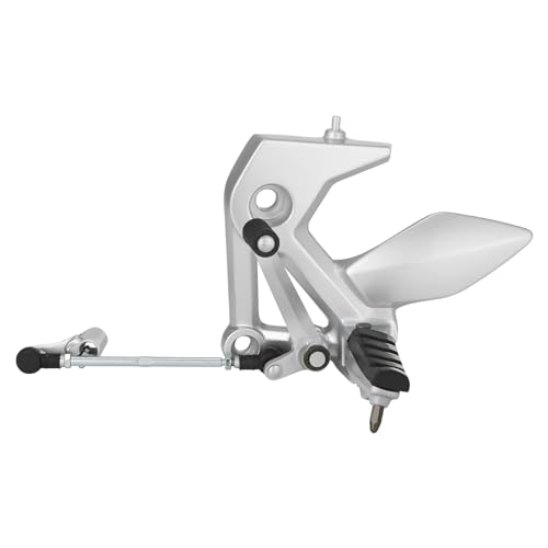 Motos, DVD Posapies para Moto lzquierdo, MTQ Conjunto Posapie Del Izq para 250z Grafito Verde Lima 2019-2020-2021-2022-2023, Negro Mate 2022-2023, Pedal F11010189,...